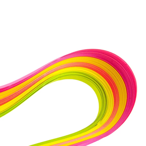 Parlak renklerde kağıt şeritler — Stok fotoğraf