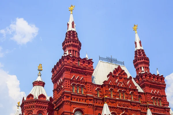 Исторический музей на Красной площади — стоковое фото