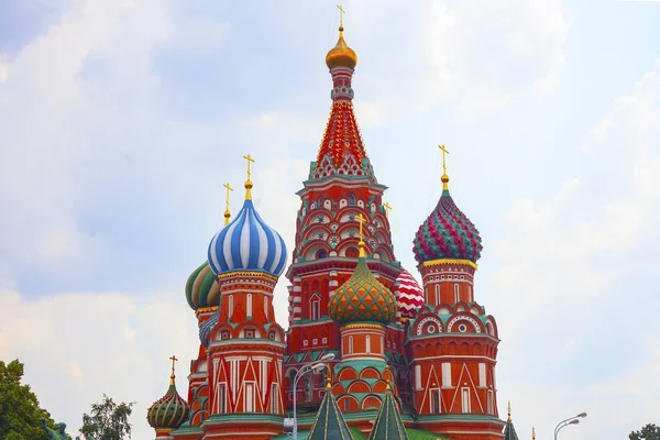 St basils katedralen på Röda torget — Stockfoto