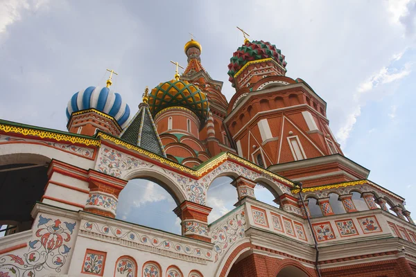 St Basils cathedral on Red Square — Stock Photo, Image