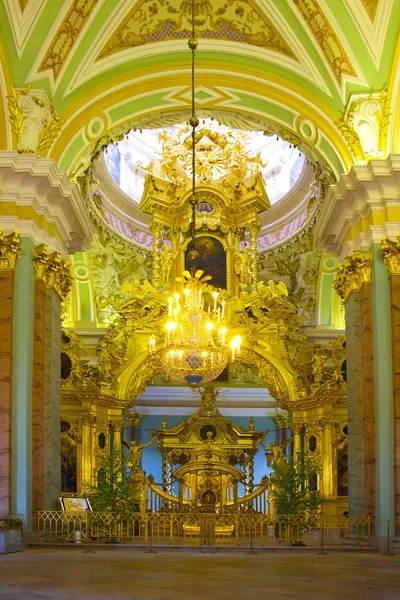 Interior de la catedral de Pedro y Pablo —  Fotos de Stock