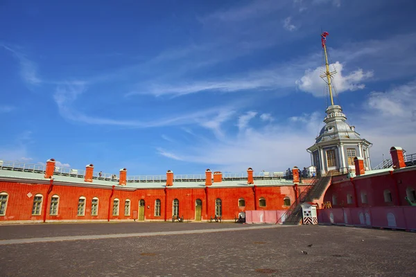 Peter and Paul fortress and Cathedral — Stock Photo, Image