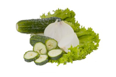marul ve salatalık