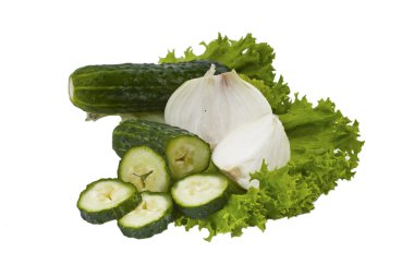 marul ve salatalık