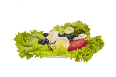 vegetale zeytin salatası