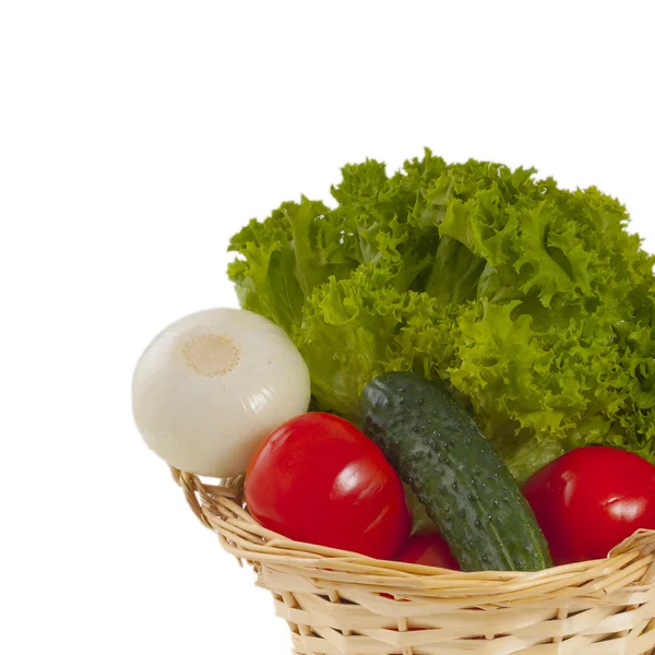 Verduras en la cesta —  Fotos de Stock