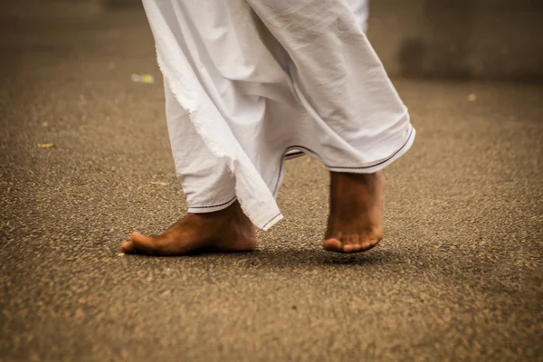 インド人男性の足 — ストック写真