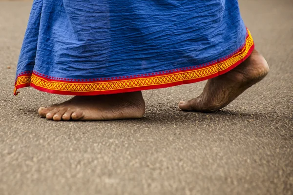 印度人的双脚 — 图库照片