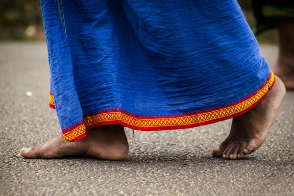 Nohy kostým Indián — Stock fotografie