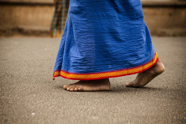 印度人的双脚 — 图库照片