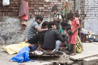 Street Hint fakir aile