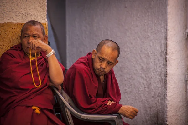 Tibetische Mönche — Stockfoto