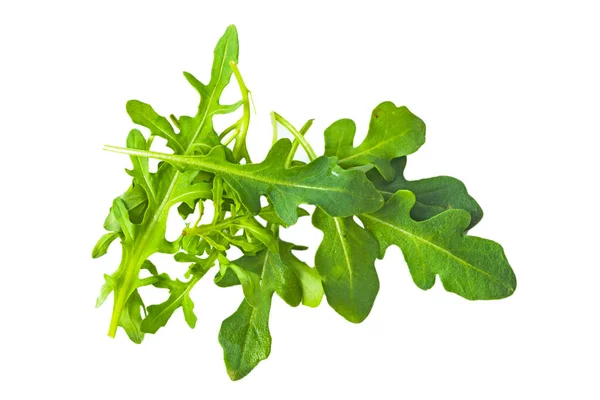 Frisch Grüner Atuula Rukkola Blätter Isoliert — Stockfoto