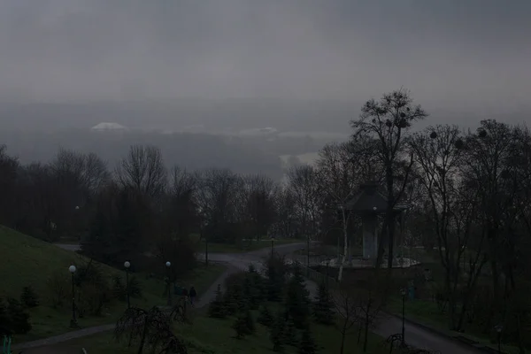 Kiev Moln Regnigt Väder — Stockfoto