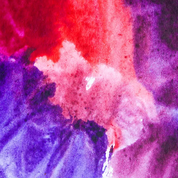 Violet Roze Abstracte Aquarel Achtergrond — Stockfoto