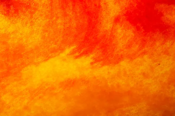 Abstract Red Orange Yellow Sunny Colors Watercolor Painting — Stock Photo, Image