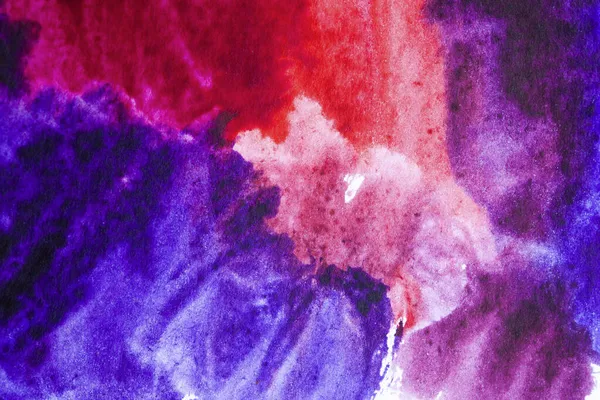 Violett Och Rosa Abstrakt Akvarell Bakgrund — Stockfoto