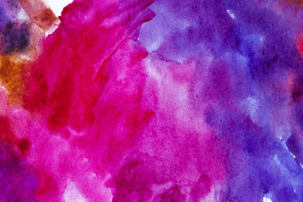 Violett Und Rosa Abstrakte Aquarell Hintergrund — Stockfoto