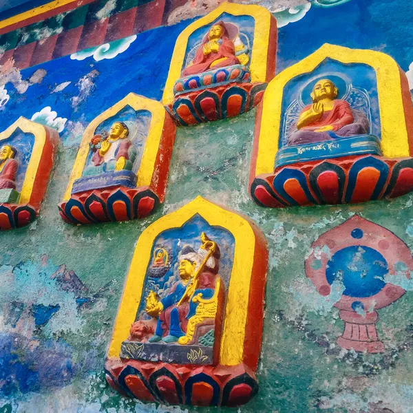 Kathmandu Nepal Eylül 2018 Akşam Katmandu Daki Swayambhunath Bölgesindeki Maymun — Stok fotoğraf