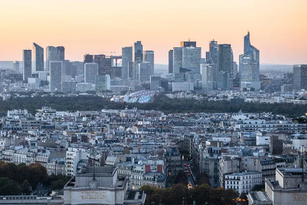 París Francia Octubre 2016 París Francia Defense Vista Aérea Del — Foto de Stock