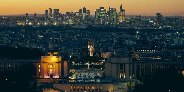 Paris France Octobre 2016 Paris France Défense Vue Aérienne Quartier — Photo