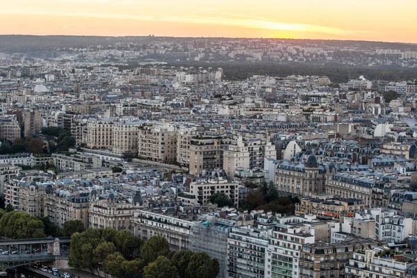 Paris France Oktober 2016 Die Dächer Von Paris Von Oben — Stockfoto