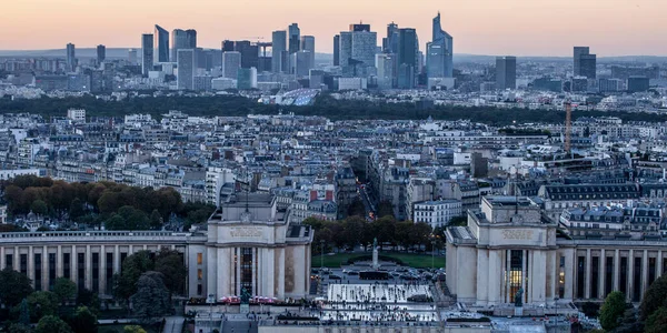 Paris France October 2016 Paris France Defense Aerial View Business — Stock Photo, Image