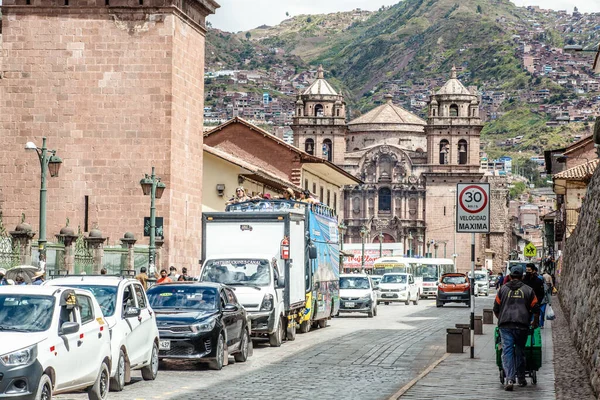 Peru Mai 2022 Peruaner Traditioneller Kleidung Der Nähe Von Cusco — Stockfoto