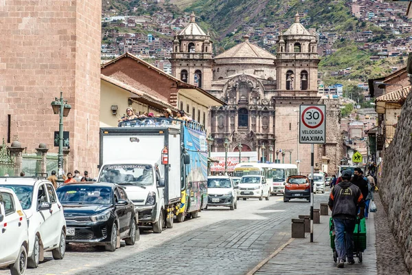 Peru Mai 2022 Peruaner Traditioneller Kleidung Der Nähe Von Cusco — Stockfoto