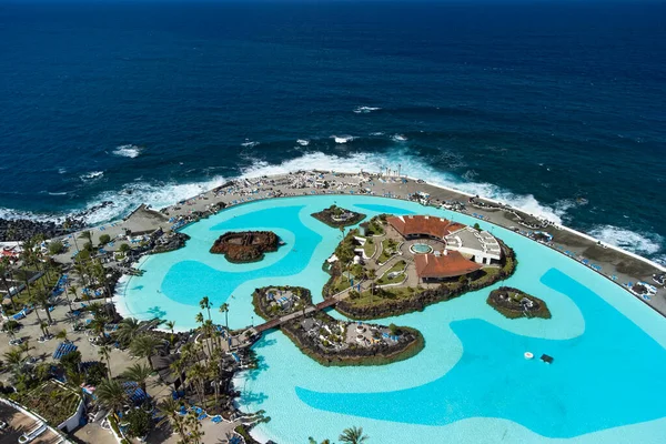Puerto de la Crusz, Atlantik Okyanusu kıyısı, Tenerife, Kanarya Adası, İspanya
