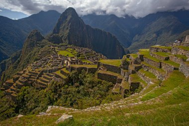 Machu Picchu, Peru. UNESCO Dünya Mirası Alanı. Dünyanın Yeni Yedi Harikasından biri.