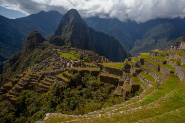 Machu Picchu, Peru. UNESCO Dünya Mirası Alanı. Dünyanın Yeni Yedi Harikasından biri.