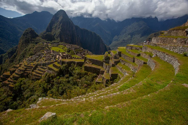 Machu Picchu Peru Unesco World Heritage Site One New Seven — Stock Photo, Image