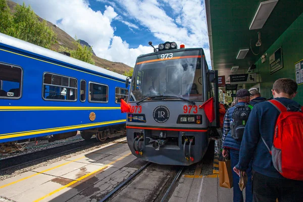 Cusco Peru May 2022 Inka Rail Train Wagon Railway Peruvian — Stock Photo, Image