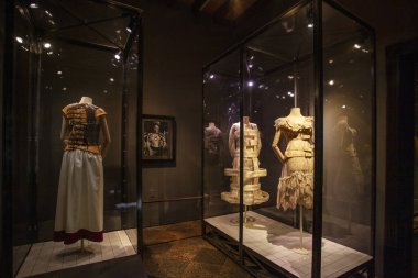 DAD DE MEXICO - 24 Mart 2022 Frida Kahlo 'nun Sergisi.