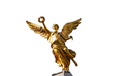  Independence angel statue located in Paseo de la Reforma avenue. This is one of the icons of Mexico City.