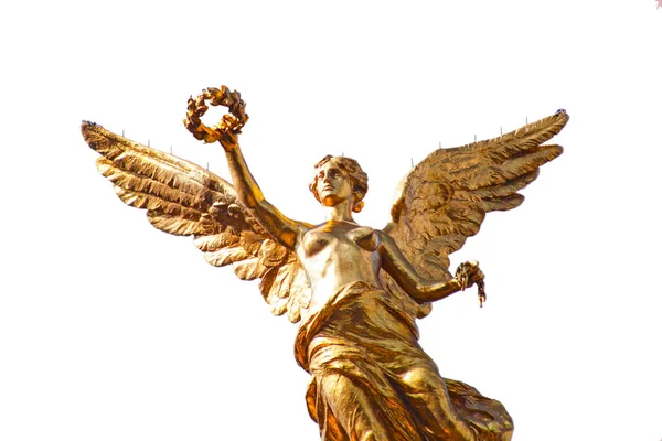 Independence Angel Statue Located Paseo Reforma Avenue One Icons Mexico — Fotografia de Stock