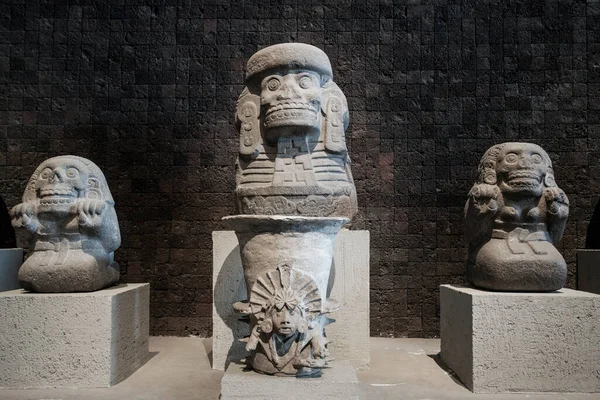 Mexico City Mexico March 2022 National Museum Anthropology Interior Largest — Stock Photo, Image