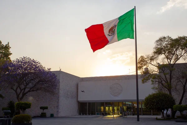 Mexico City Mexico Březen 2022 Aztécký Mayský Monolit Národním Muzeu — Stock fotografie