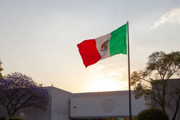 Mexico City Mexico Březen 2022 Aztécký Mayský Monolit Národním Muzeu — Stock fotografie