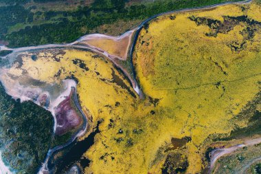 Kinburnska 'nın hava görüntüsü İHA ile çekildi, Güney Ukrayna