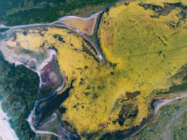 Kinburnska 'nın hava görüntüsü İHA ile çekildi, Güney Ukrayna