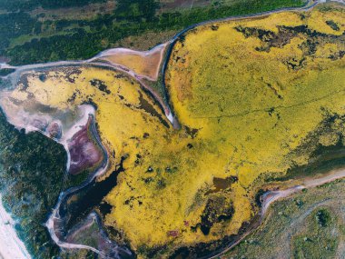 Kinburnska 'nın hava görüntüsü İHA ile çekildi, Güney Ukrayna