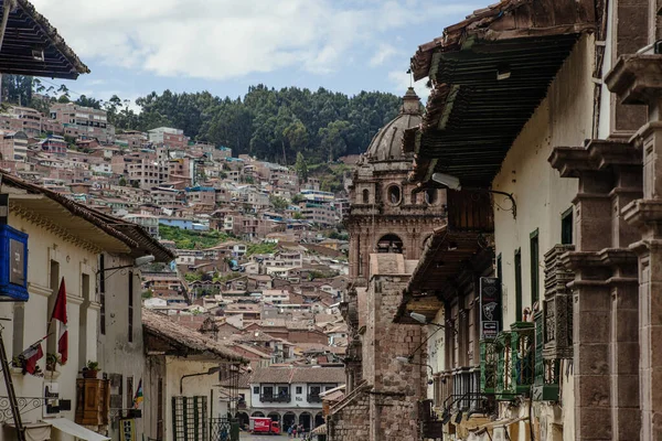 Peru Mai 2022 Peruaner Traditioneller Kleidung Der Nähe Von Cusco — Stockfoto