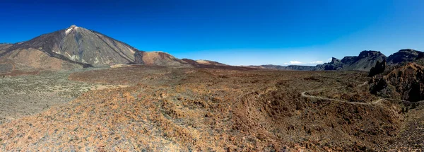 Mountain Teide National Park Tenerife Canary Islands Volcano Crater Peak — Stockfoto