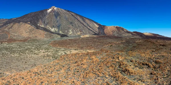 Nationaal Park Teide Bergen Tenerife Canarische Eilanden Vulkaankraterpiek Hoogste Spanje — Stockfoto