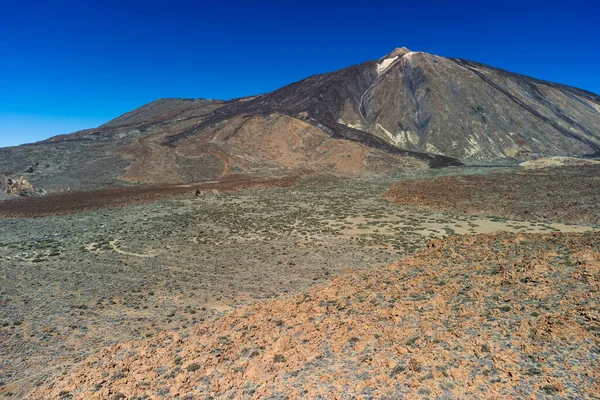 Parque Nacional Mountain Teide Tenerife Ilhas Canárias Cratera Vulcânica Pico — Fotografia de Stock