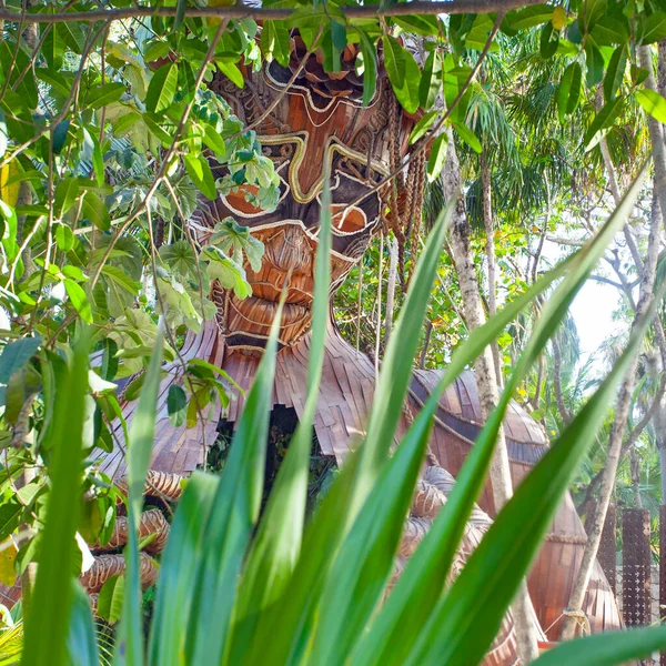 Tulum Messico Marzo 2022 Scultura Gigante Daniel Popper Chiamata Ven — Foto Stock