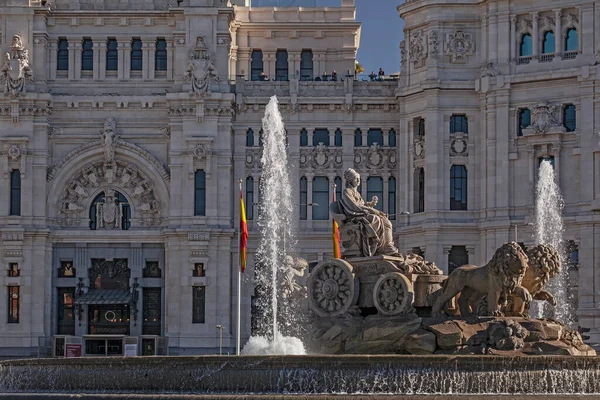 Madrid, Spain -  February 8, 2022: from the original in Madrid built in 1777