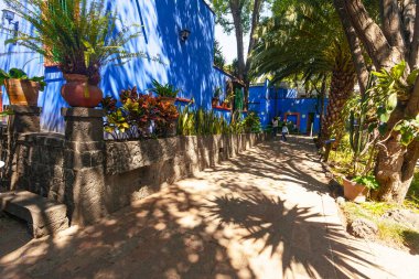 Mavi Saray ve Avlu (La Casa Azul), Meksikalı sanatçı Frida Kahlo 'nun yaşamı ve çalışmalarına adanmış tarihi ev ve sanat müzesi